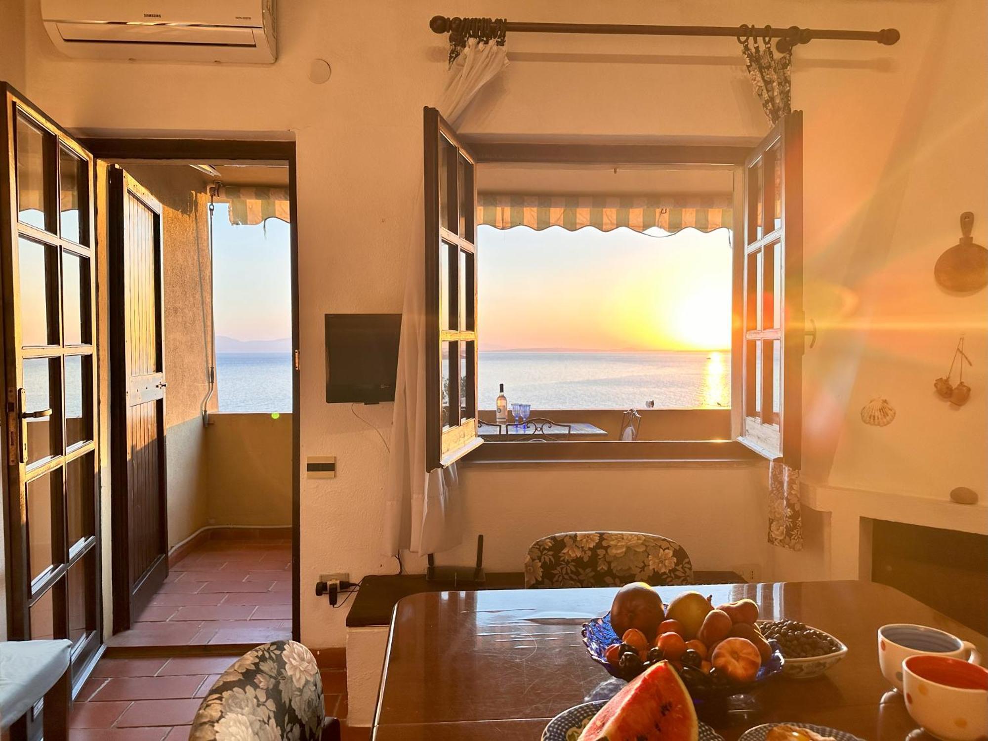 Appartamento Con Vista Mare A Terramala Terra Mala Bagian luar foto
